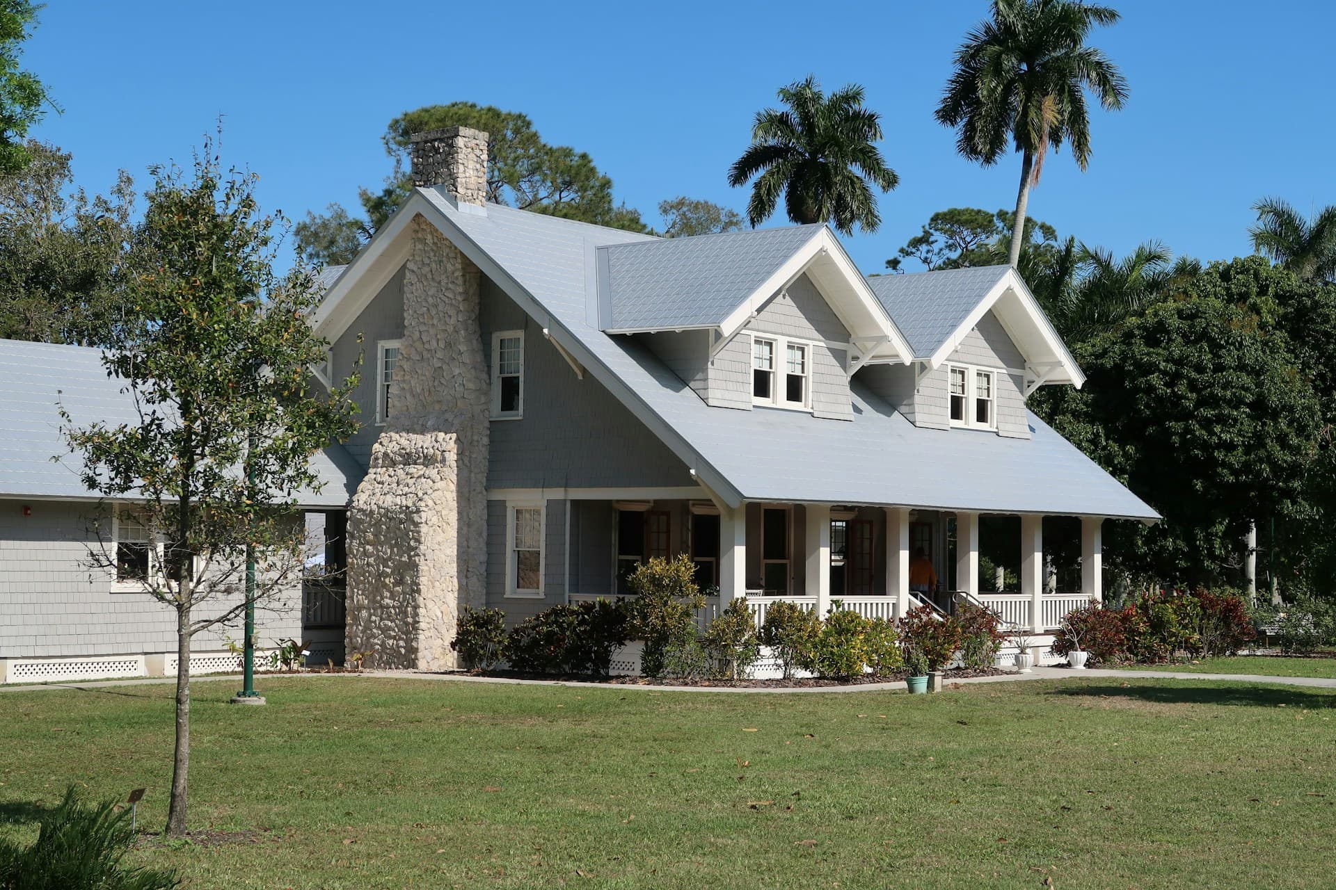 Elegant house facade